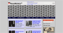 Desktop Screenshot of nauganeedles.com